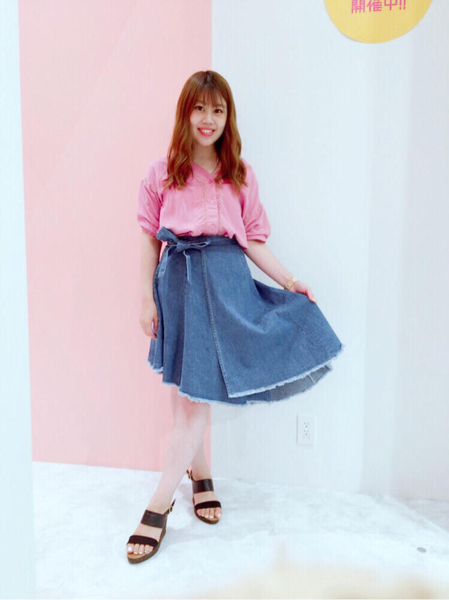 ♡前後Ｖカットレース切替ブラウス♡risa