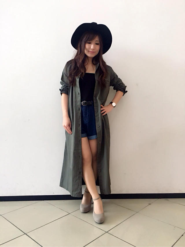 新作♡ロングシャツ♡