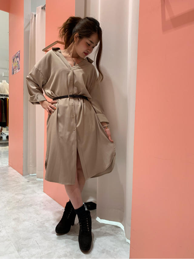【新作】ロングシャツ