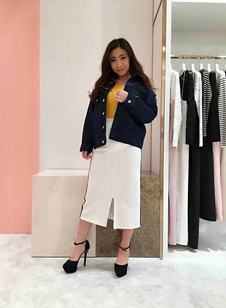 新作☆ペンシルスカートコーデ☆いけちゃんも購入☆ayae