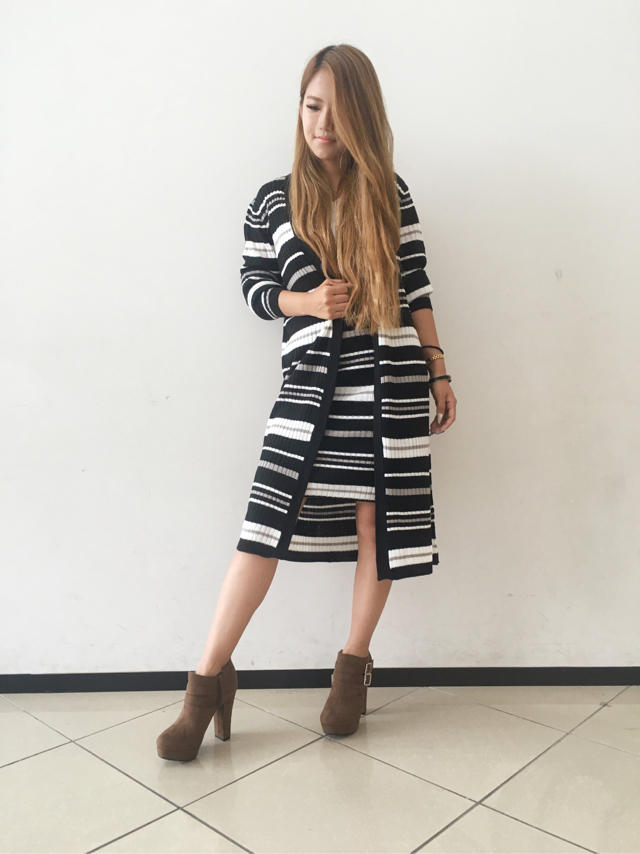 ロングカーデセット♡
