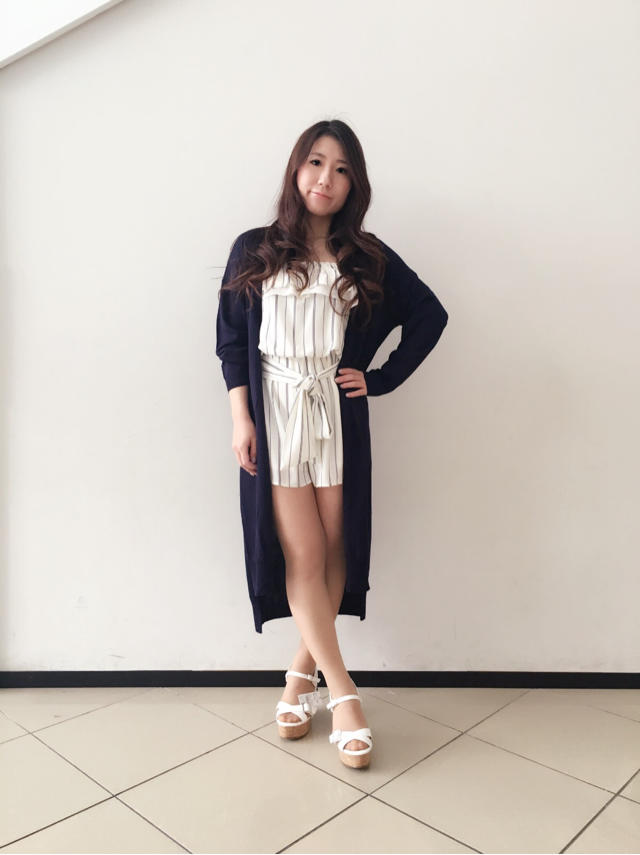 フリルストライプ♡コンビネゾン♡