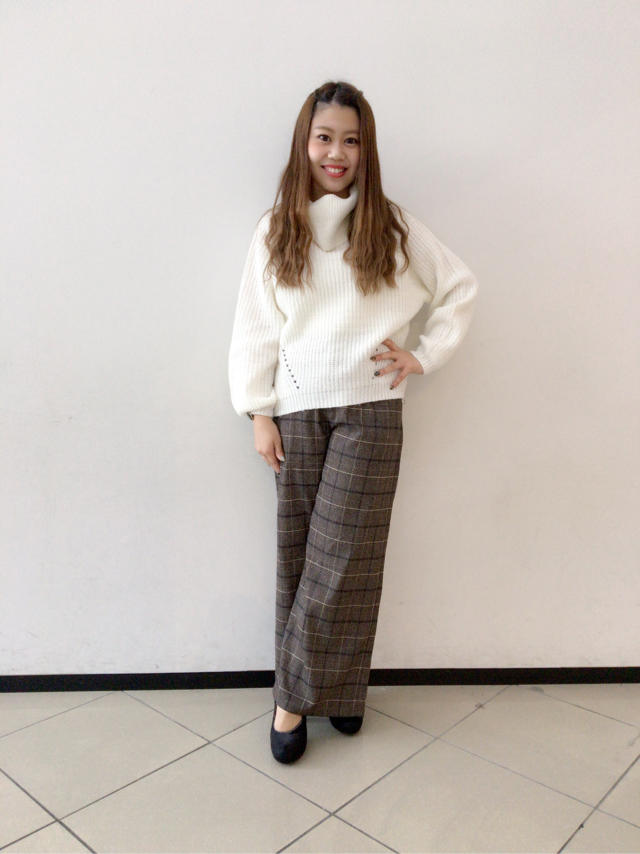 ♡オフタートルニット♡