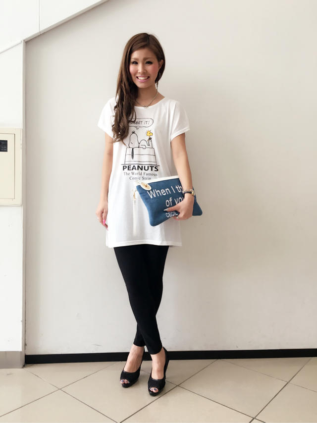 スヌーピーコラボ♡Tシャツチュニック♡