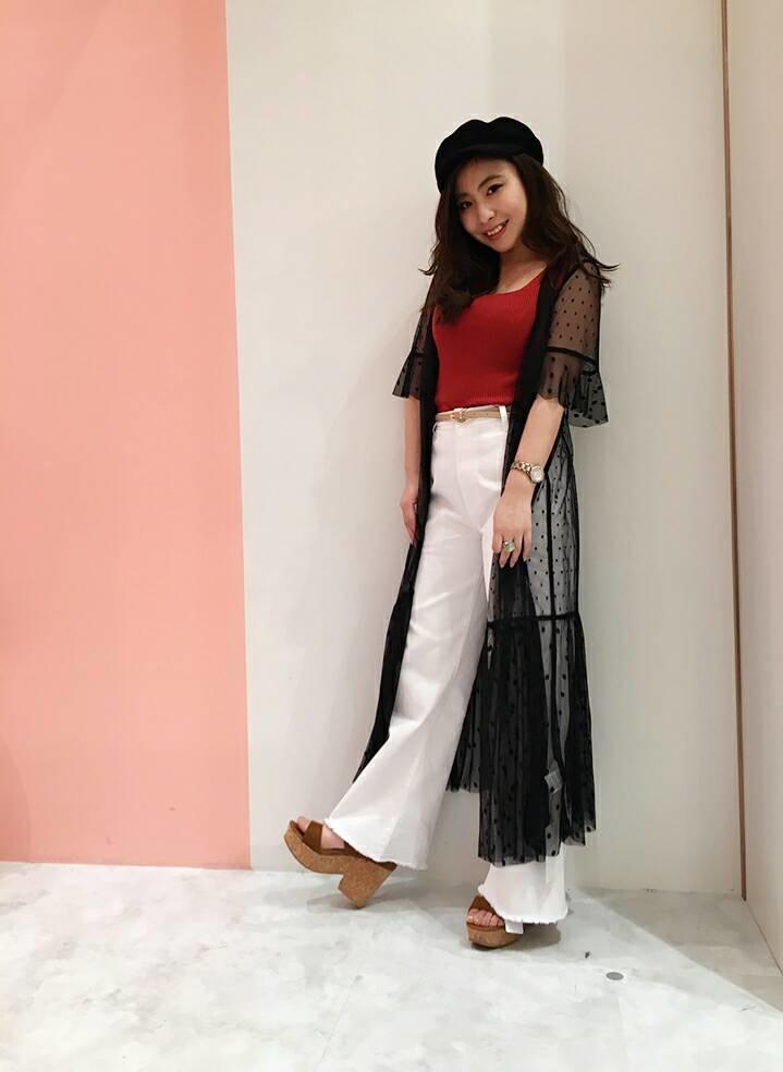 スタッフ大人気のいけちゃん店頭コーデ☆ayae