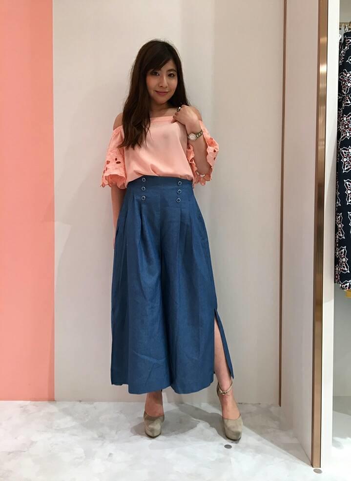 明日から発売＼(^o^)／ワイドパンツ☆いけちゃん
