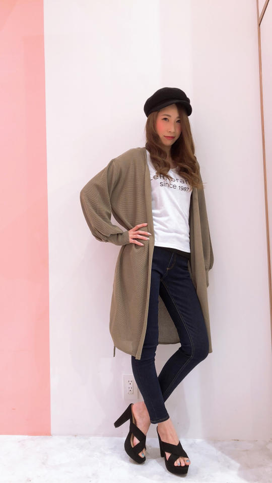 【Set item】羽織+Tシャツ❤️新作スキニー❤️