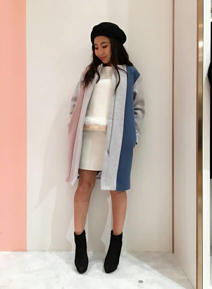 配色コートコーディネート☆ayae
