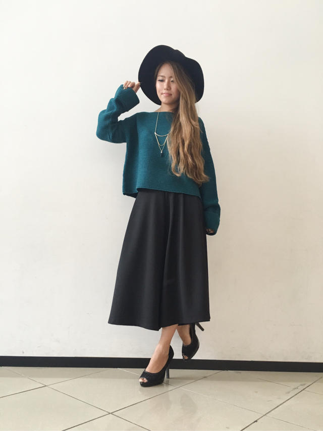 NEW♡リップル編みトップス+カットスカーチョ♡