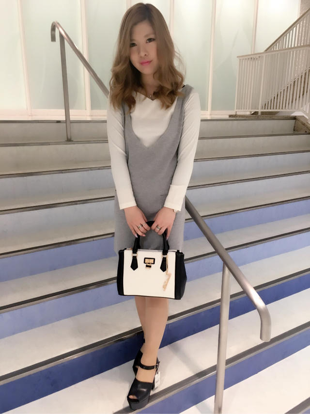 インナー付きジャンパースカート♡