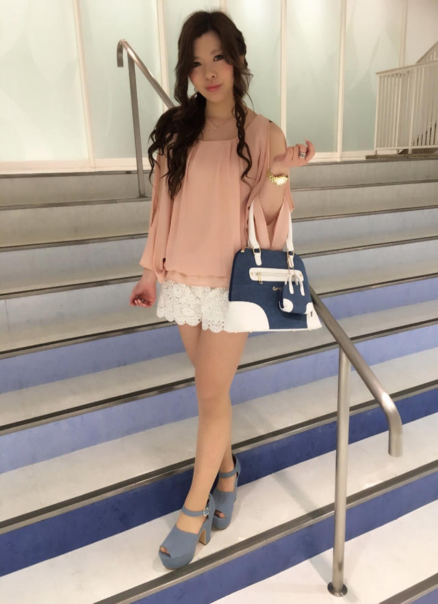 レースコーデ風セットアップ♡