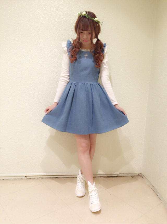 渋谷店＊新作デニムワンピ♡