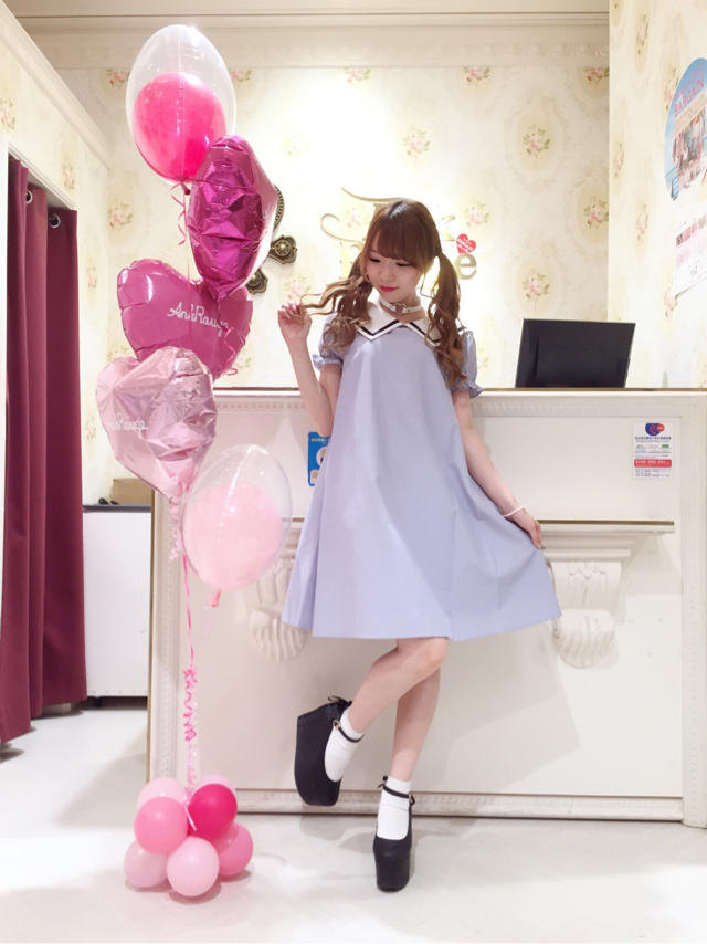 【ららぽーとTOKYO-BAY店】1枚で可愛いAラインワンピースcode♡