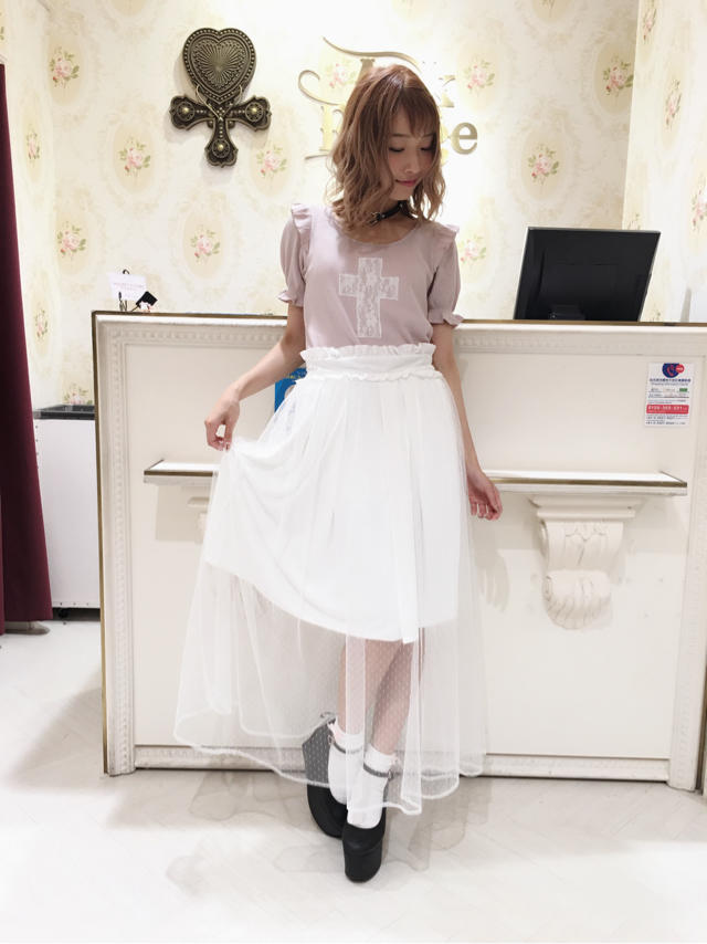 【ららぽーとTOKYO-BAY店】pink×whiteでlady code♪