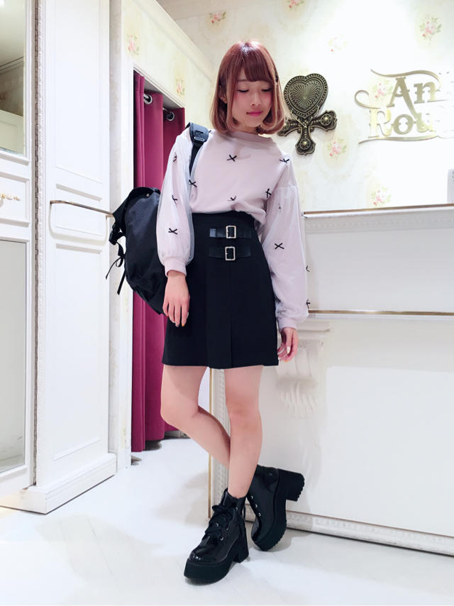 ららぽーとTOKYO-BAY店♡pink×blackのおすすめカジュアルCode！