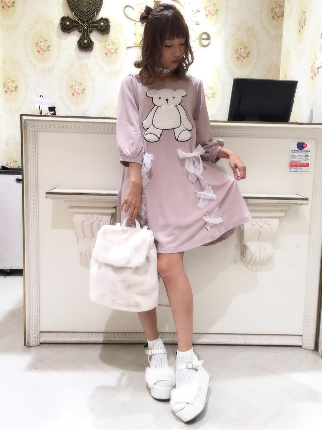 【ららぽーとTOKYO-BAY店】ふわふわクマちゃんでgirlycode♡