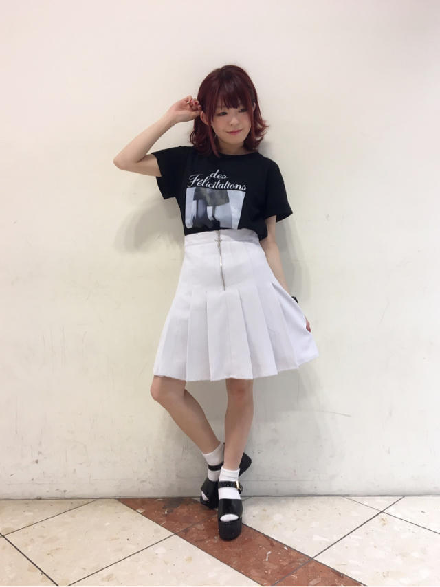 HEP♡フロントクロスモチーフがポイントのコーデ* ੈ✩‧₊˚