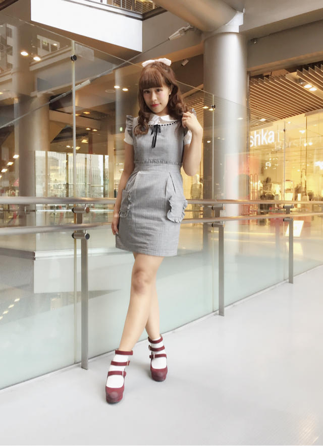 HEP♡グレンチェックを使ったお上品コーデ♡♡