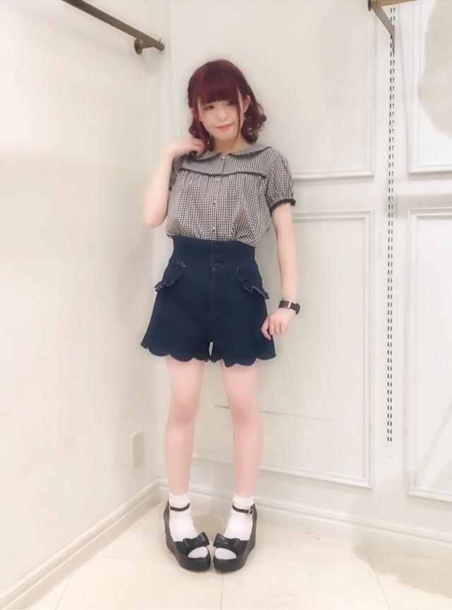 HEP♡ハイウエストショートパンツでstyle upコーデ* ੈ✩‧₊˚