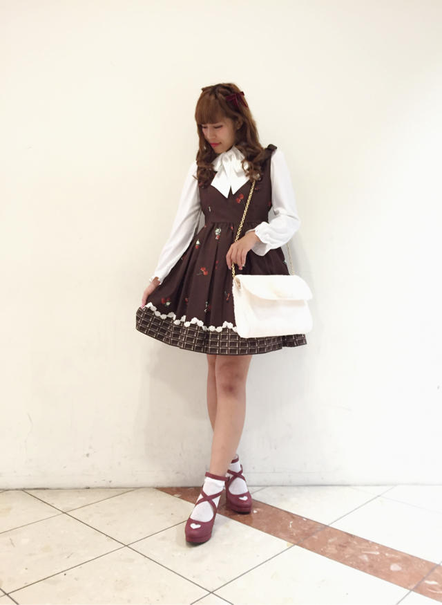 HEP♡チョコレート柄を使ったあま〜いコーデ♡♡