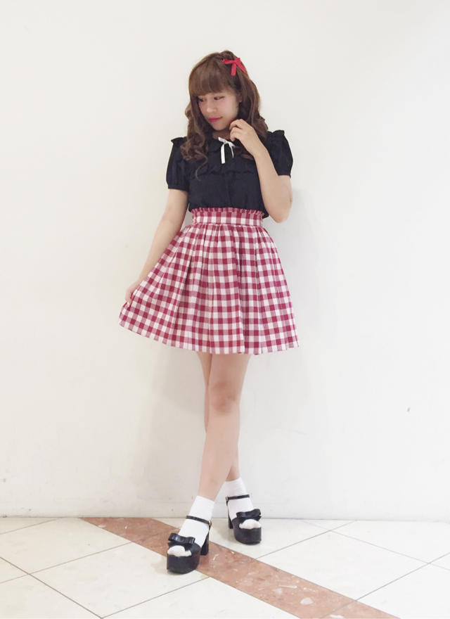 HEP♡black×red ラブリーコーデ♡♡