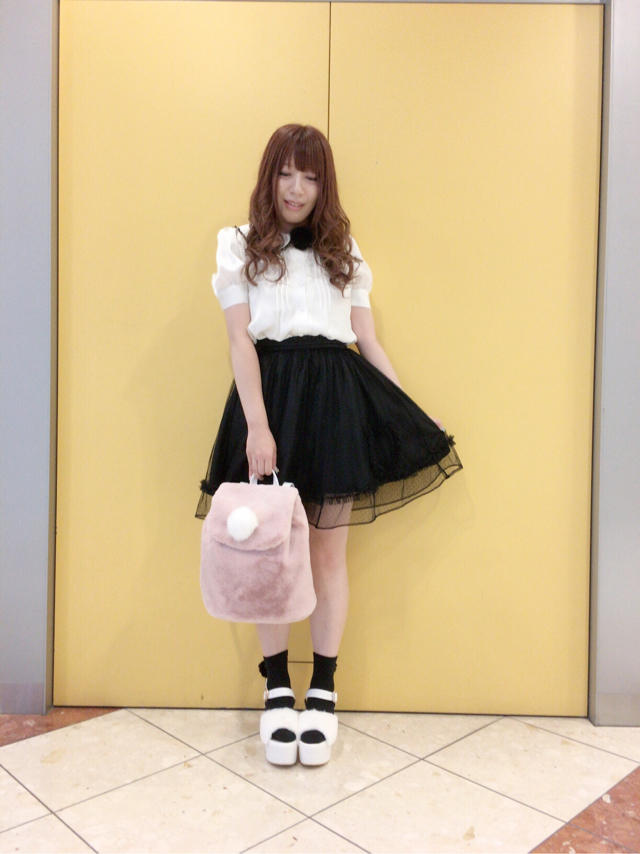 HEP♡ハートモチーフがcuteなチュールSKを使ったcode ❥