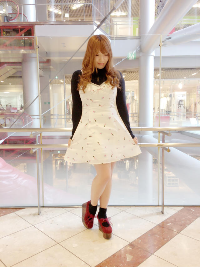HEP♡大人girlyなランジェリー風キャミOP ⑅