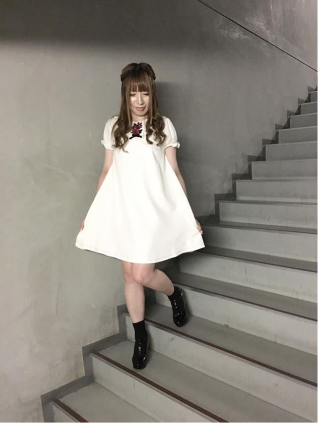 HEP♡ローズ刺繍が華やかなone-piece ⑅