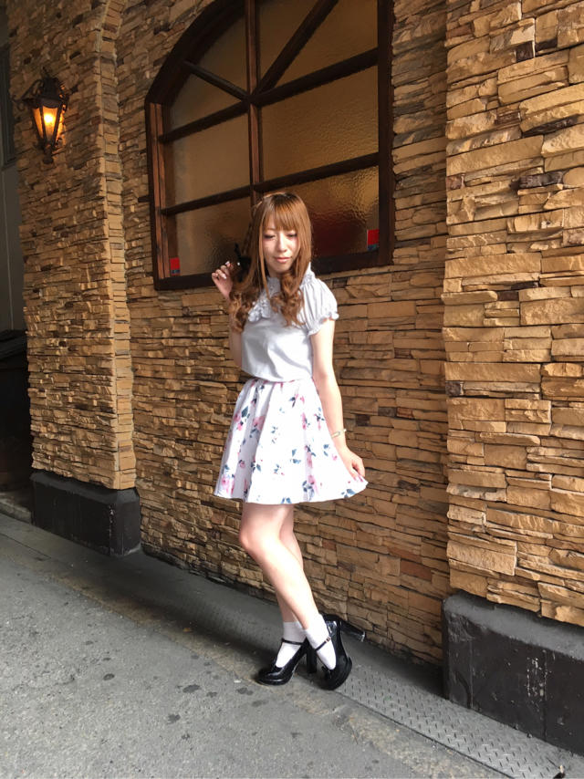 HEP♡可憐な花柄スカートを使ったclassical code ⑅