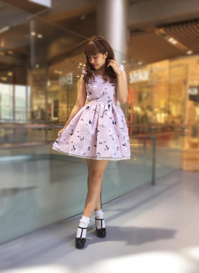 HEP♡デートにもおすすめ♡フラワーブーケ柄ワンピース♡