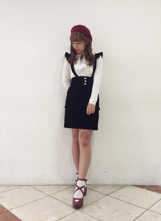 HEP♡セットのタイトスカートを使った着回しコーデ♡♡