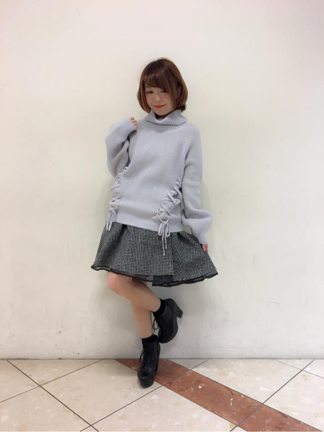 HEP♡ブルー×ブラックのお上品なコーデ* ੈ✩‧₊˚