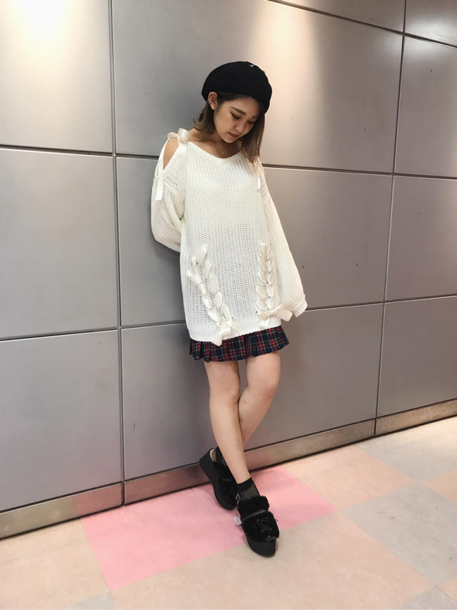 近鉄パッセ♡coordinate♡ゆるニットでデートstyle♡