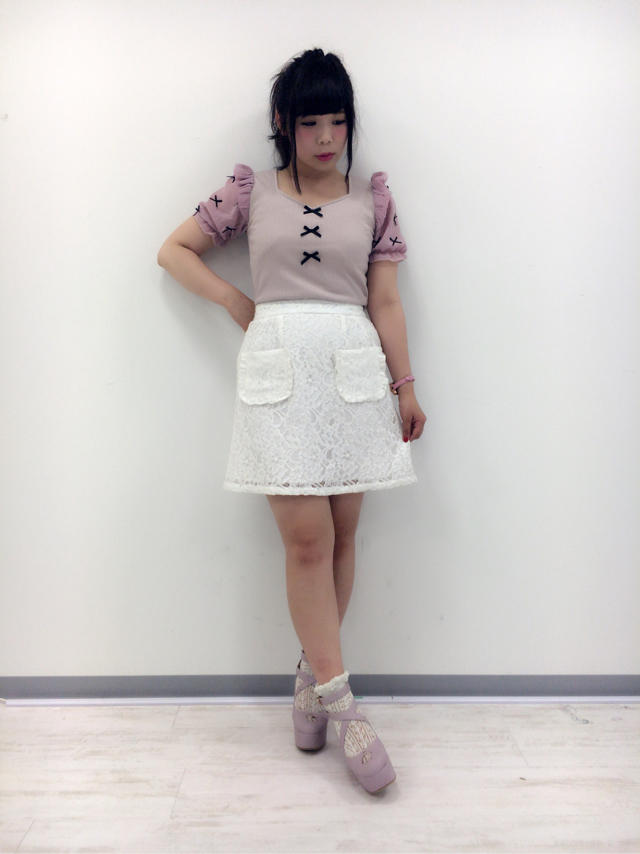 大宮店 ✩ pink × white で sweet girly code ‎⑅⃛