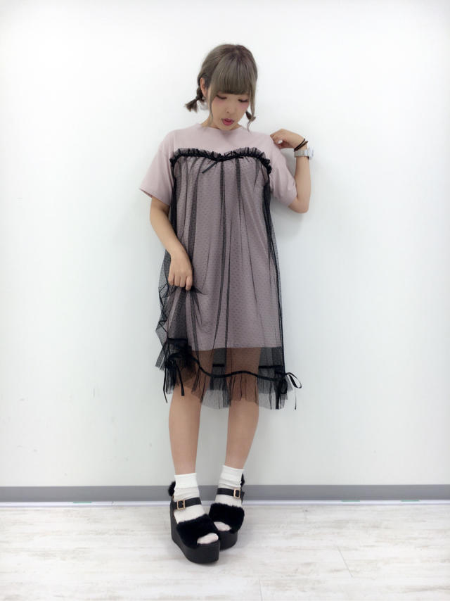 大宮店 ✽ pink × black × sheer の小悪魔code♡