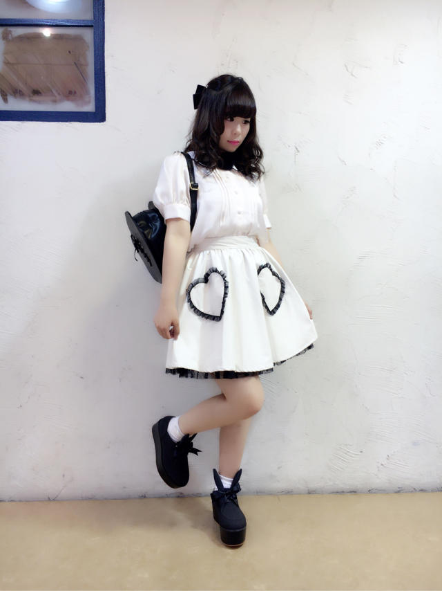 大宮店 ✩ black を さし色で girly style ♡