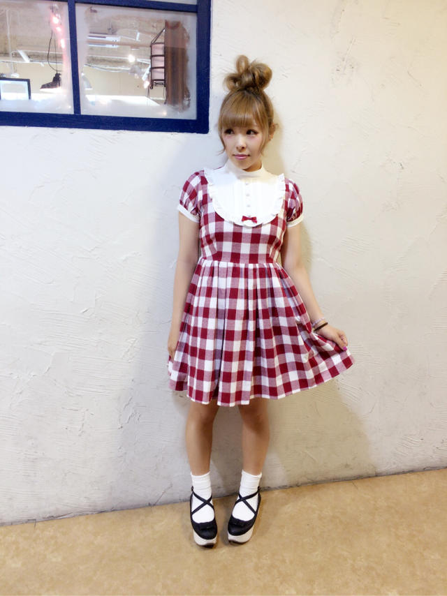 1枚でも可愛いワンピースコーデ♡