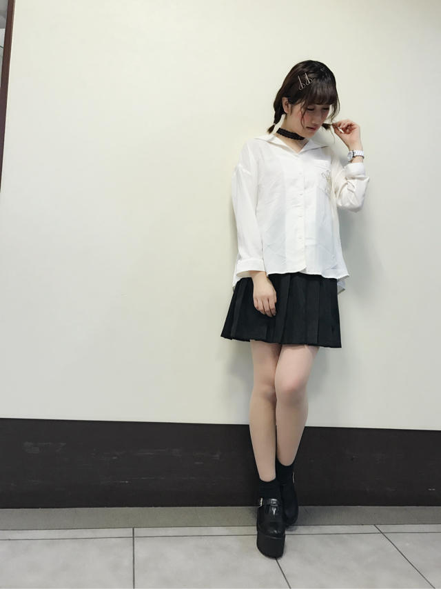 大宮店⌘ モノクロカラーでまとめたカジュアルコーデ♡♡