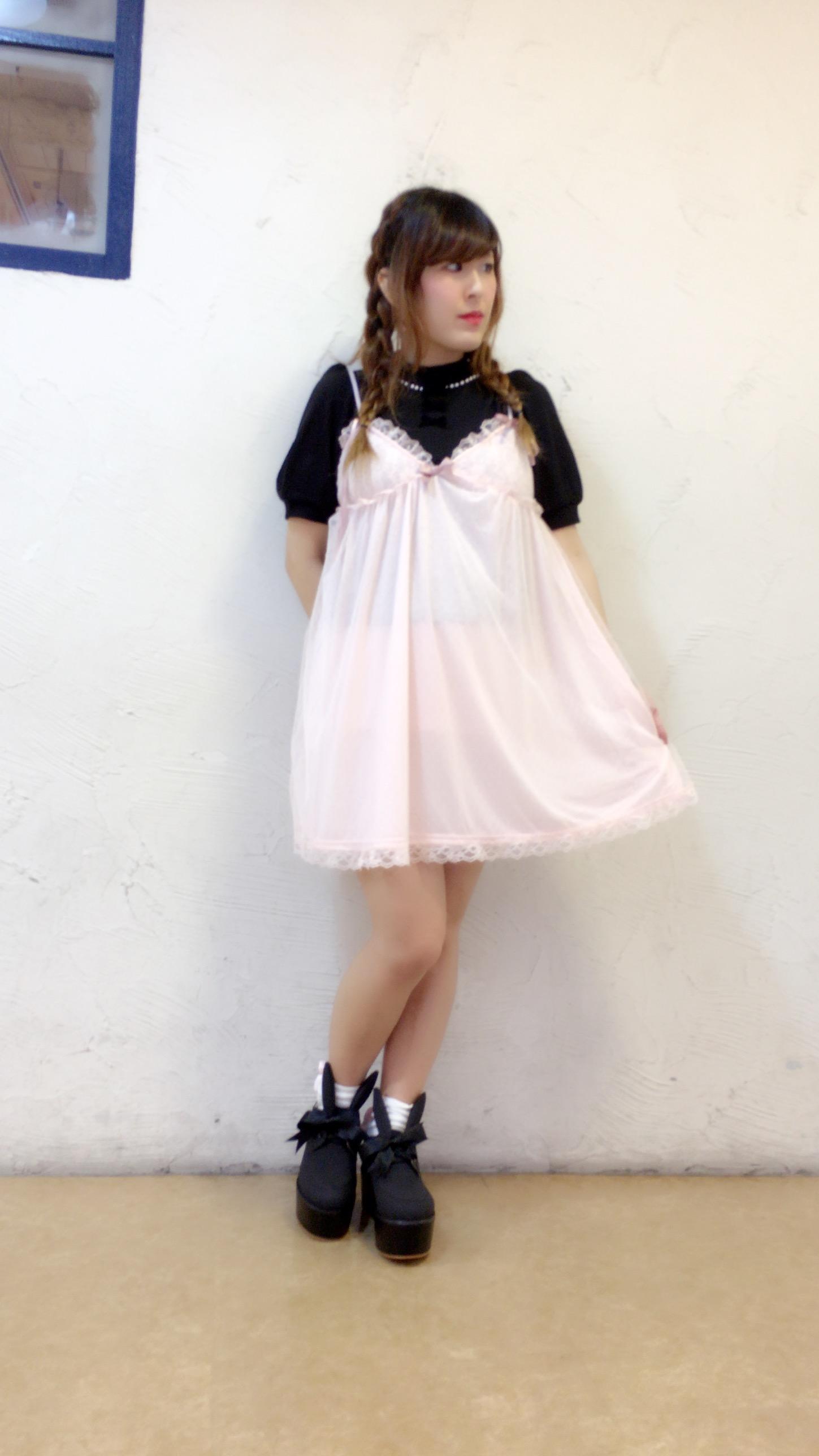 大宮店♡ガーリーの中にちょっぴりダークをプラスしたコーデ♪