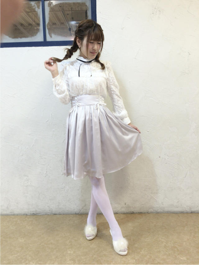 Special Setレース×サテンコーデ☆