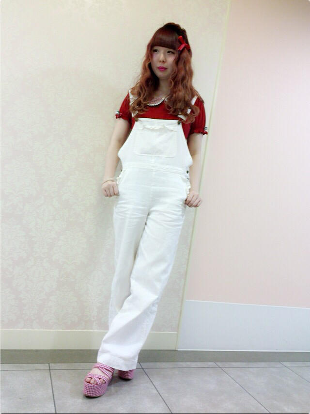 ❤︎⃛おすすめのWhite×Redコーデ❤︎⃛