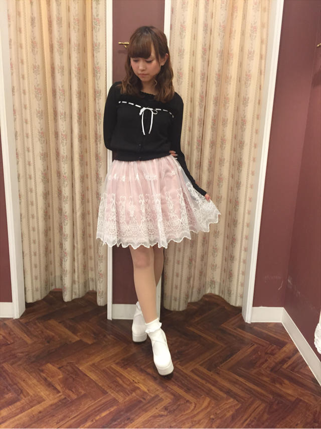 yui♡pink×blackで大人かわいいCode\(//∇//)\