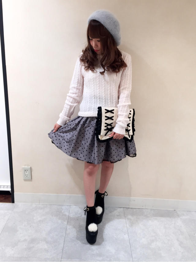 ayaka♡♡ピンク×グレーでふわふわ可愛いCode☆