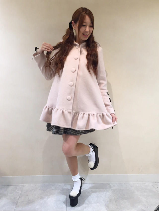 eri♡♡スピンドルAラインコートCode＼(^o^)／本日2点以上のお買い上げで…？？