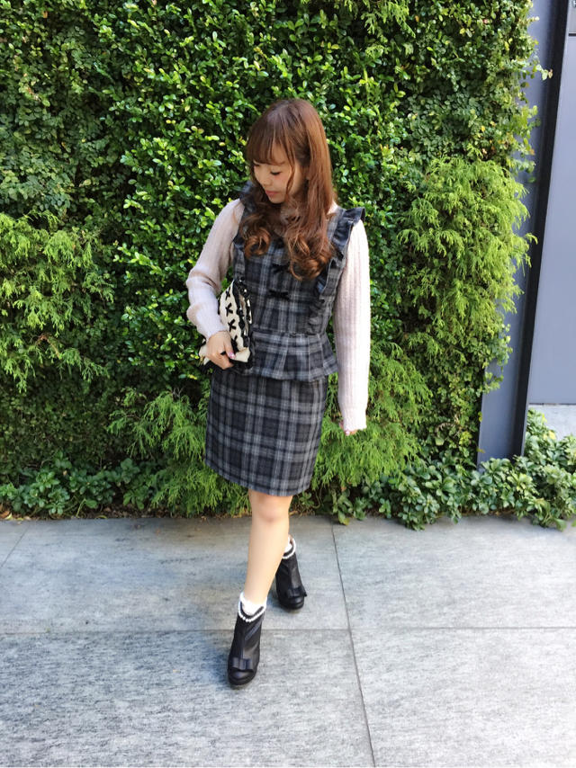 siori♡♡チェックタイトでおすすめ上品Code(´,,•ω•,,)♡