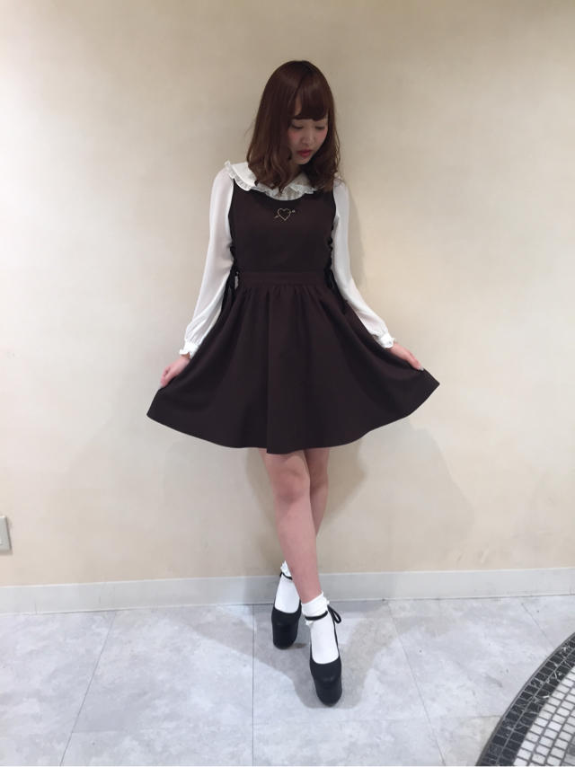 カジュアルなワンピ×ブラウスCode(∗•ω•∗)♡♡