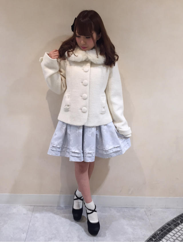 ayaka♡リボンショートコートで大人可愛いCode
