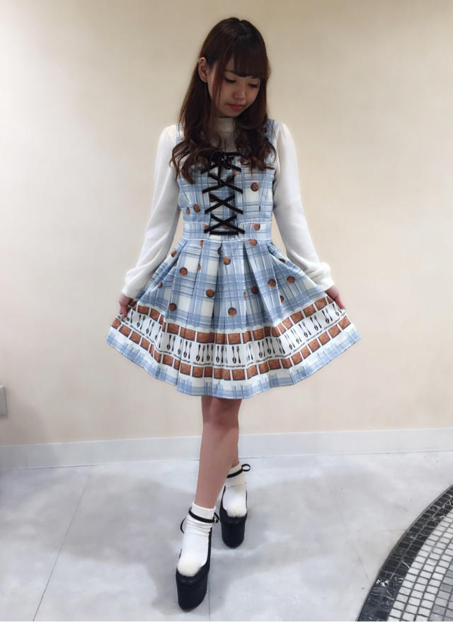 siori♡新作のビスケットOPでコーディネート♪♪