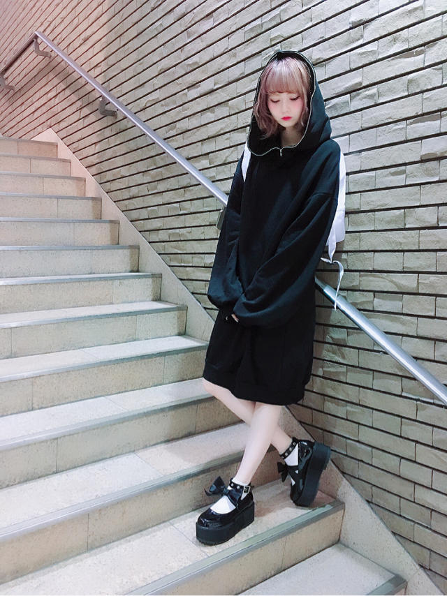 札幌パセオ♡フードZIPスーパーBIGパーカー♡