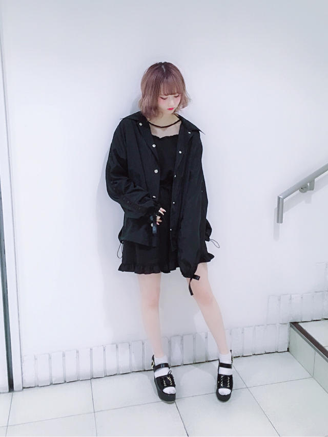 札幌パセオ♡カシュクールコンビネゾン×ガータープリントコーチJK♡